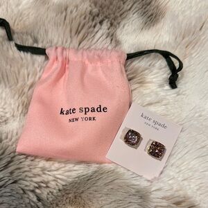 Kate Spade Multicolor Glitter Earrings
